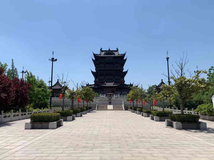 二郎神文化遗迹公园-"灌南二郎神庙坐落于江苏省灌南