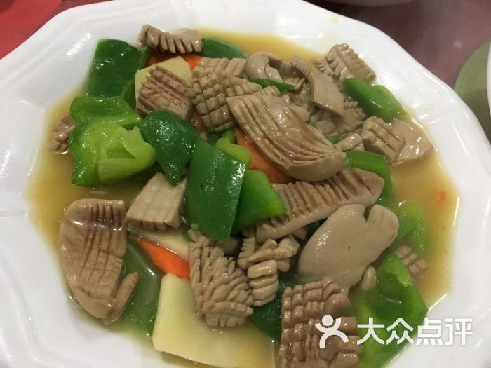 青椒炒腰片