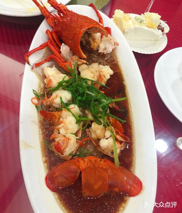 宁波饭店中餐厅葱油粉丝大龙虾图片 - 第22张