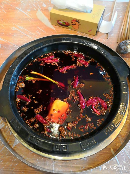 地瓜老火锅(渝北区总店)牛油红汤锅底图片 - 第967张
