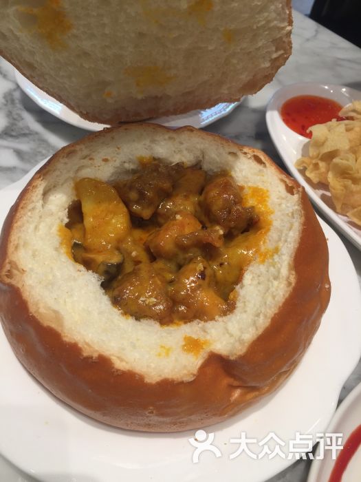 大树餐厅(柏威年购物广场店)面包咖喱鸡图片 第6张