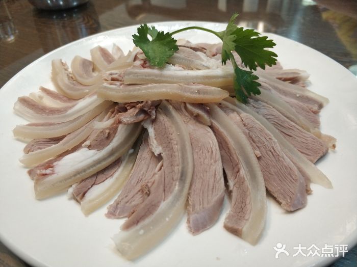 小莆天白切羊肉图片