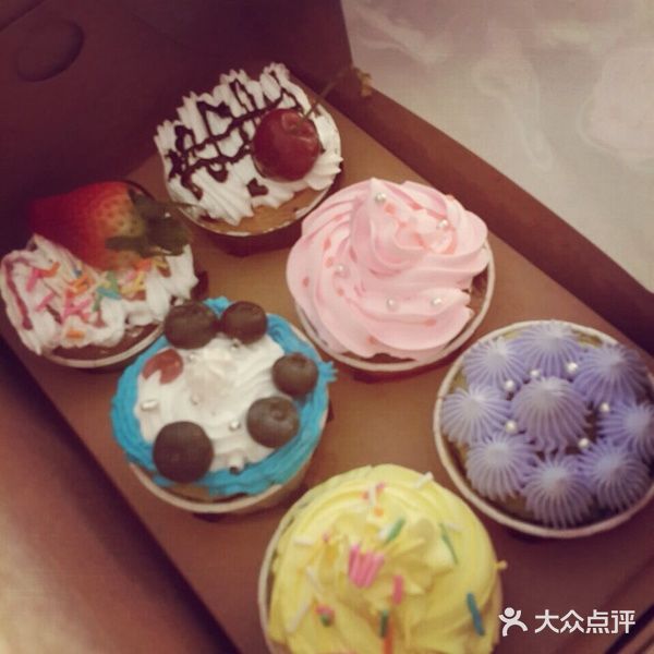可心diy蛋糕店(龙河路店)cupcake图片