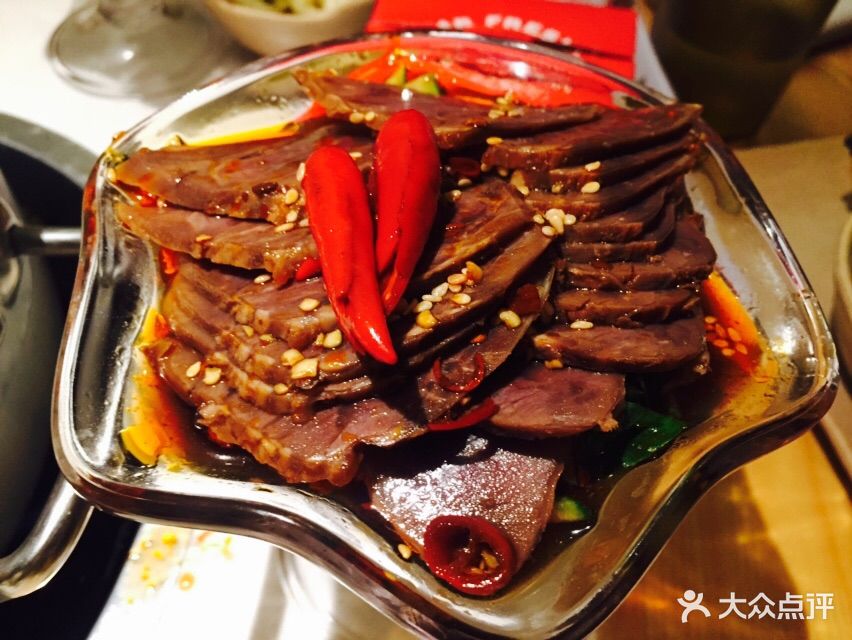 潮人鲜生潮汕牛肉火锅(银泰店)凉拌牛肉图片 - 第44张