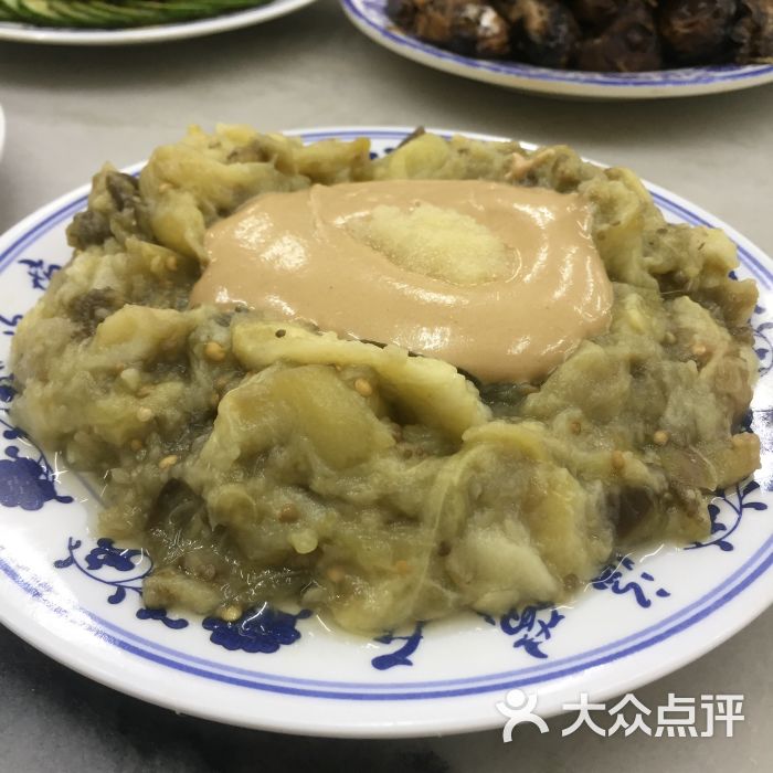 麻酱茄泥