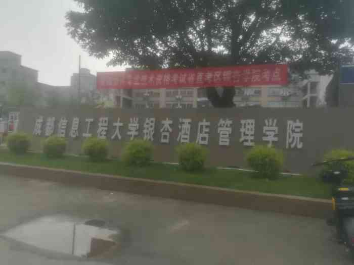 成都银杏酒店管理学院-"因为大二的妹妹在银杏学院,找