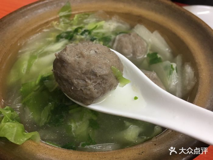 砂锅牛肉丸