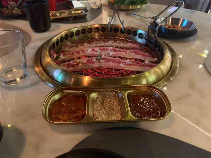 义气烤肉餐吧(大族广场店"几个老同学好久没见了,自觉最近疫情还算
