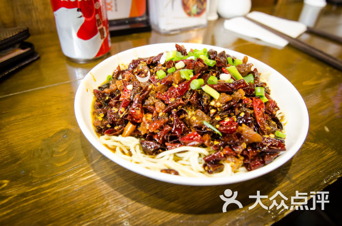 干拌辣鸡面