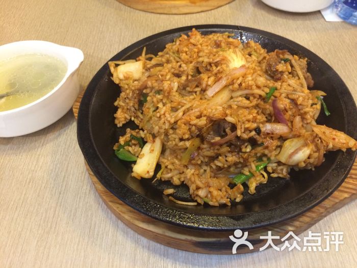 雅集铁板烧铁板泡菜虾仁肥牛炒饭 图片 - 第2张