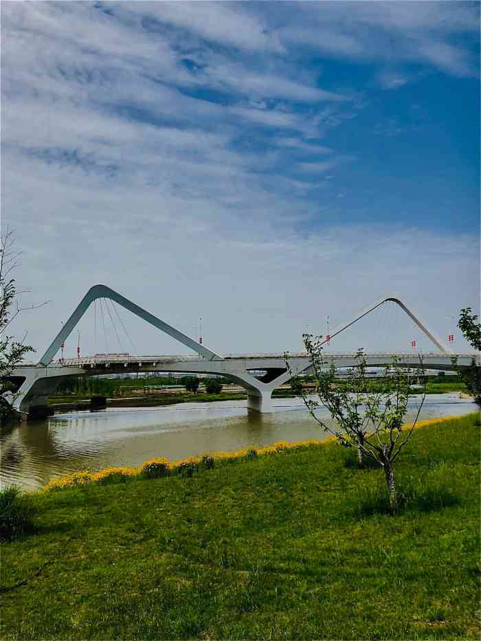 沣渭生态景观区金湾沙滩