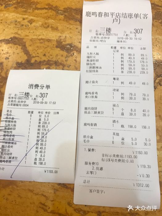 鹿鸣春饭店图片 - 第306张