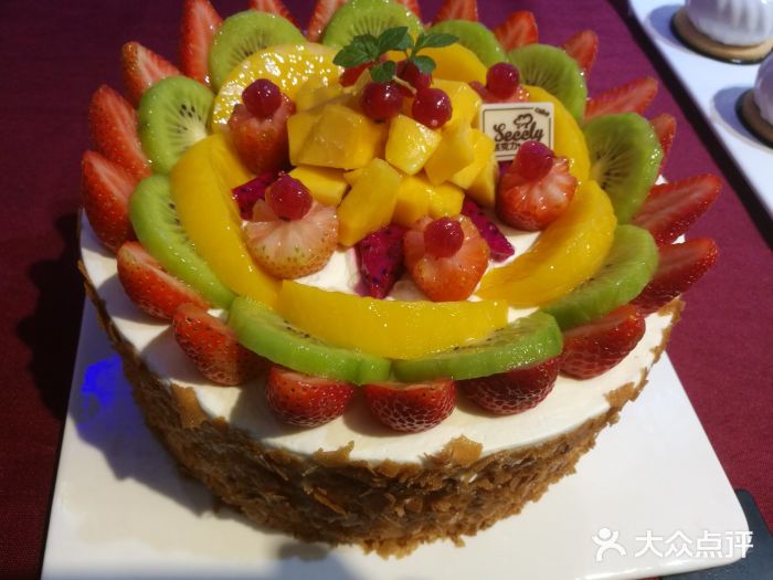 丝克力木糖低卡蛋糕(学院路店)水果蛋糕图片
