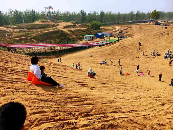 大荔皇家沙苑景区-"地方不太好找,开车快到的时候几次