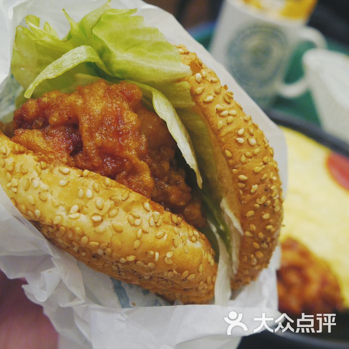 炸鸡汉堡
