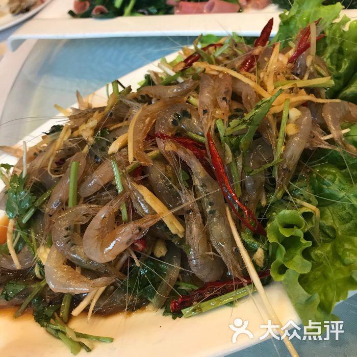 拌青虾