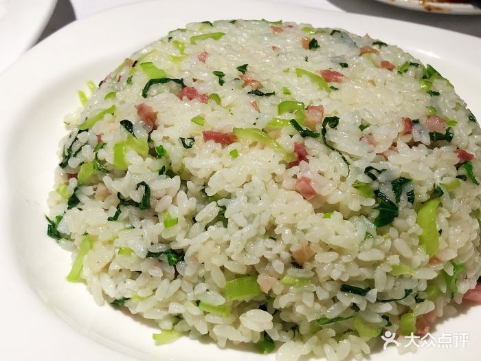 石锅猪油咸肉菜炒饭