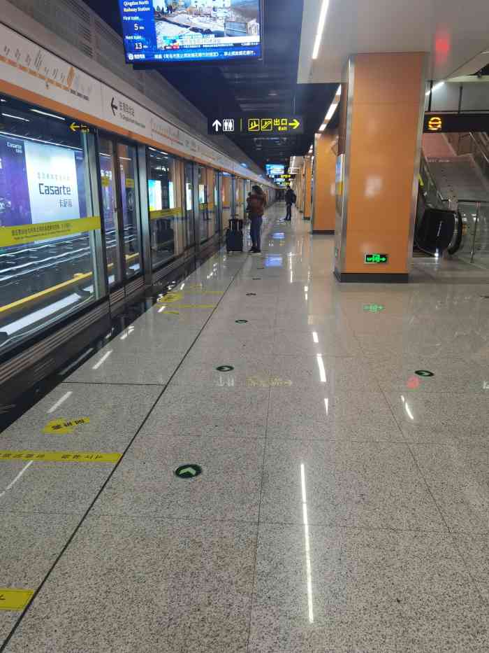 天目山路(地铁站)-"地铁一号线已经开通了,部分开通,从火车北.