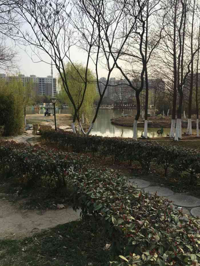 海州公园-"海州公园(原名青年公园)早上六点或者六点.