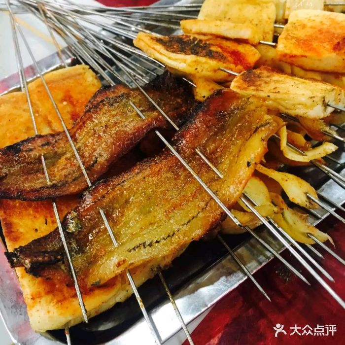 眼镜烧烤二店(老四方路小烤肉)烤针良鱼图片 - 第295张
