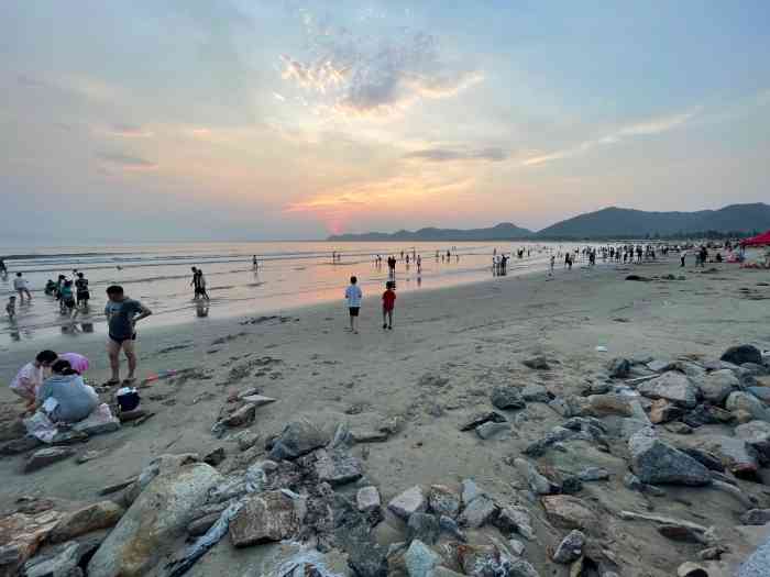 金厢滩滨海旅游区-"从小到大一直很喜欢去海边玩,让很