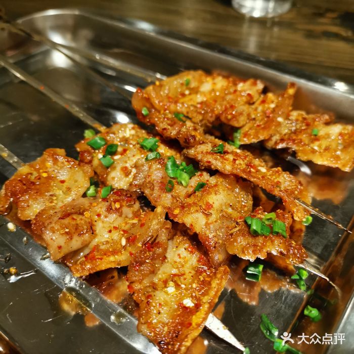 夜醉长沙烧烤铺(袁家岭店)大串五花肉图片 - 第19张