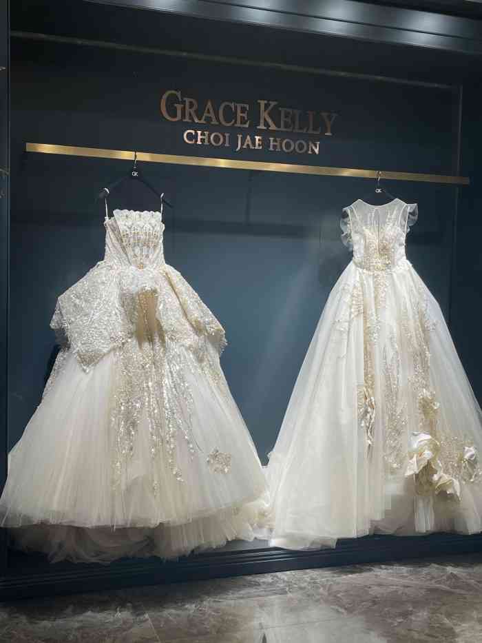 grace kelly婚纱与礼服(上海店)-"今天陪小伙伴来试婚纱顺便自己试一