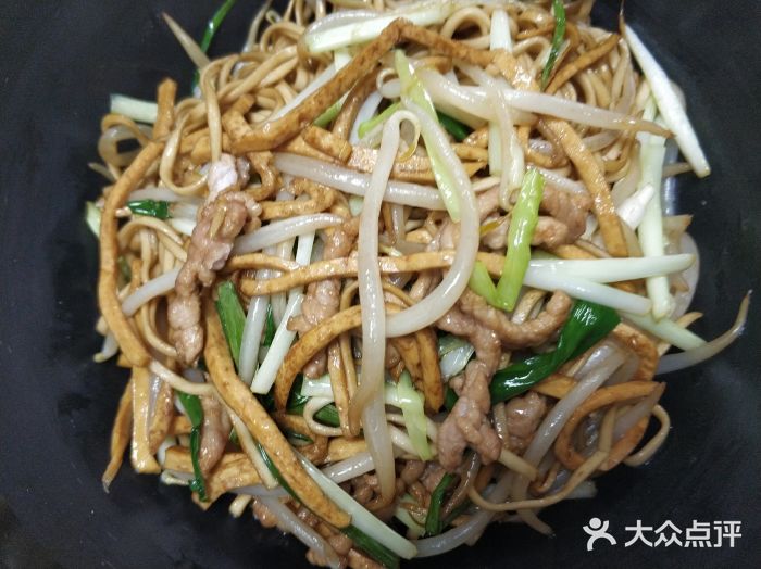 肉丝拌川