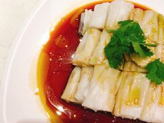 韭菜油淋吴川粉皮-天然味道·土鸡土菜店