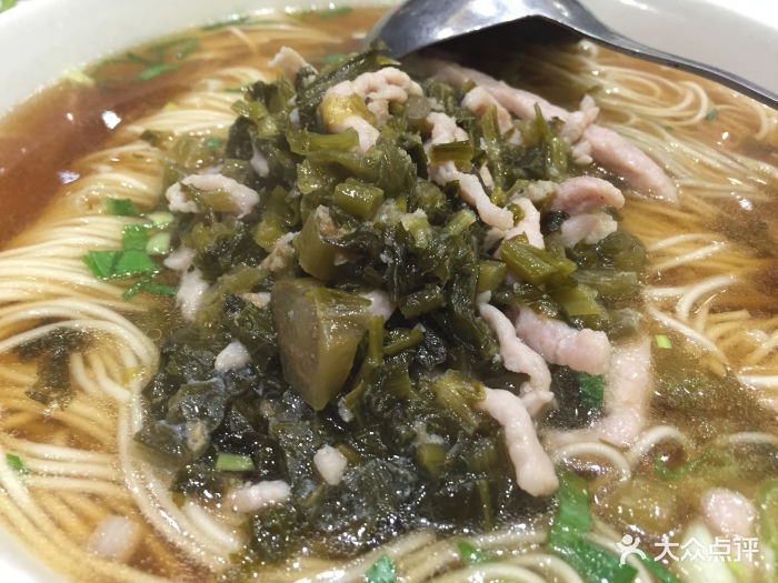 咸菜肉丝面