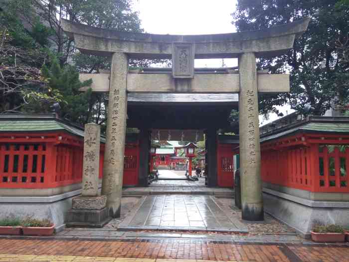 水镜天满宫-"位于天神桥附近,闹中取静的求学神社.bi.