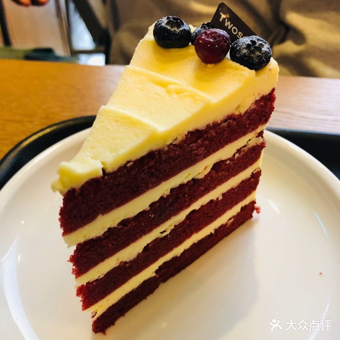 twosome途尚咖啡(西单汉光店)红丝绒切片蛋糕图片 - 第47张
