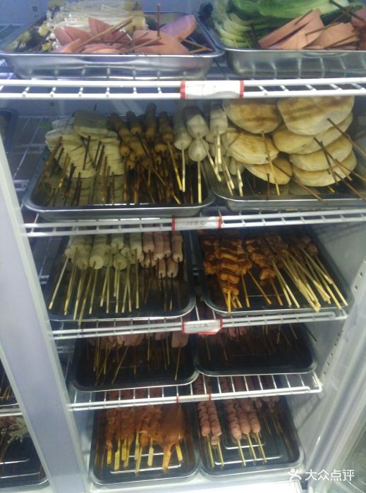 老炸号麻辣串卷饼图片