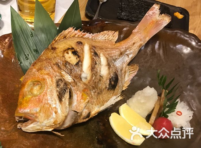 盐烤长崎产黄鲷鱼
