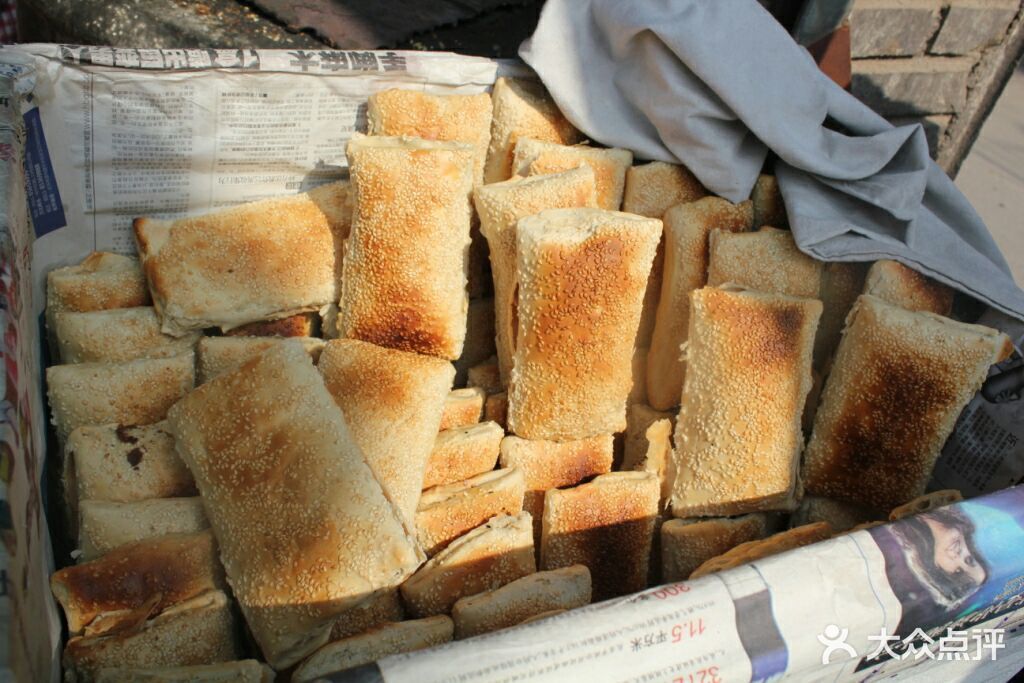 北贾村缸炉烧饼图片