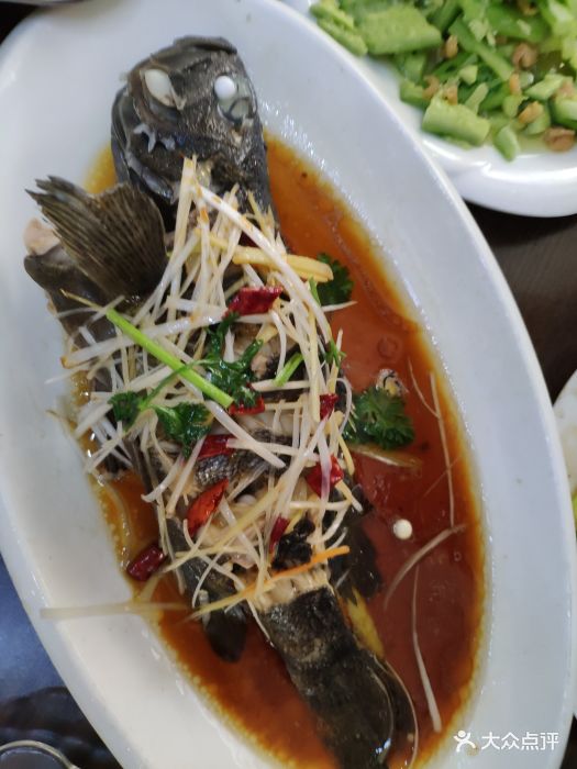 杰克船长海鲜大咖(天津路店)清蒸黑头鱼图片 第442张
