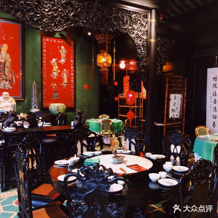 誉八仙茶室酒楼(新天地店)-大堂-环境-大堂图片-上海美食-大众点评网