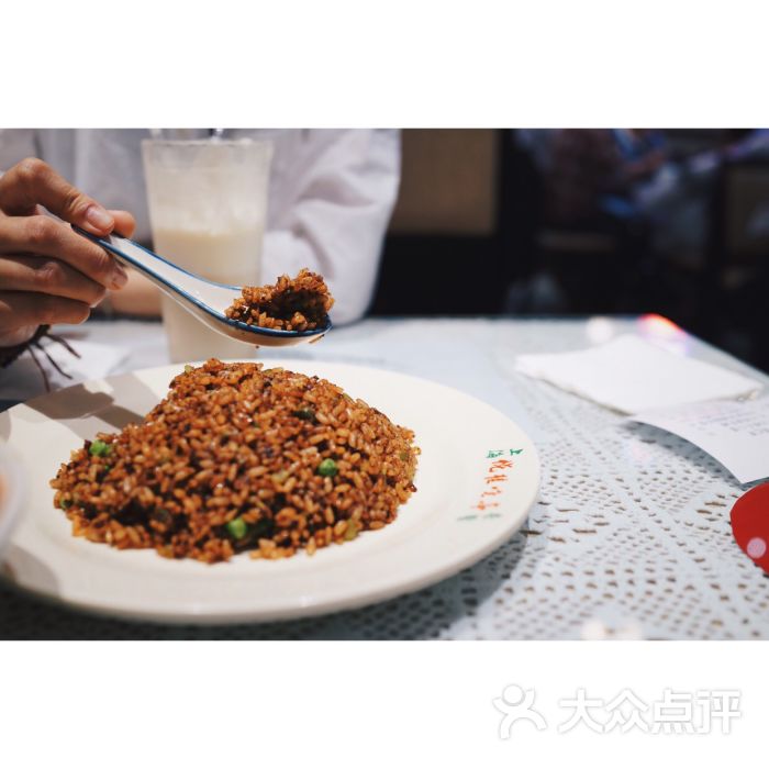 悦桂晓亭老上海茶餐厅-猪油渣酱油炒饭图片-上海美食-大众点评网