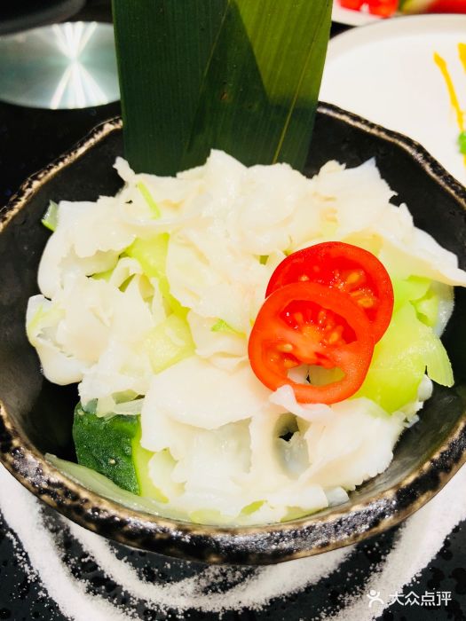 美龄菜谱(环球港店)芥味翡翠白玉蚌片图片 第2599张