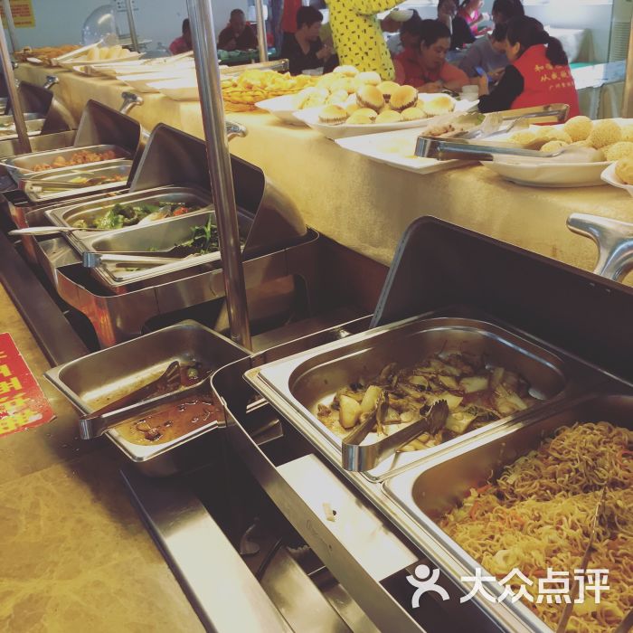 素满香·慈孝素食自助餐厅自助区图片 - 第4张