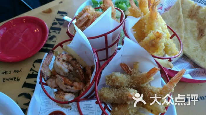 bubba gump shrimp co-虾拼盘图片-蒙特雷美食-大众