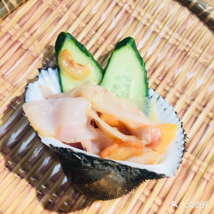 胖姐活羊烧烤家乡菜(南沙街店)鸟贝刺身图片 - 第1张