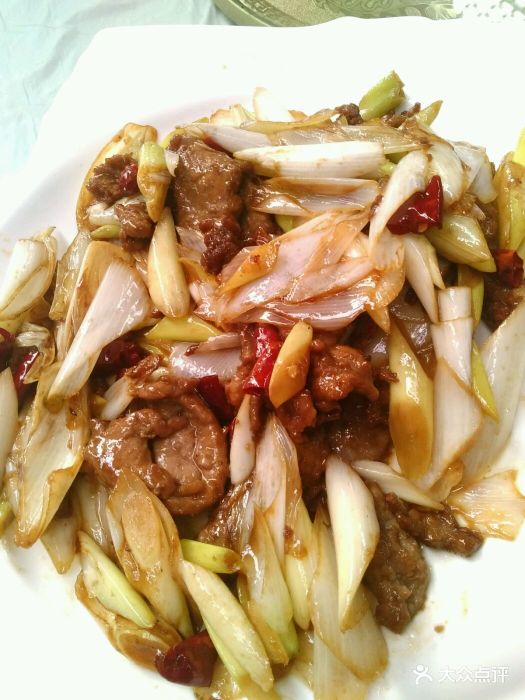 葱爆驴肉