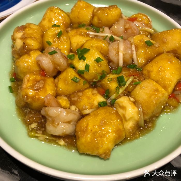虾仁日本豆腐