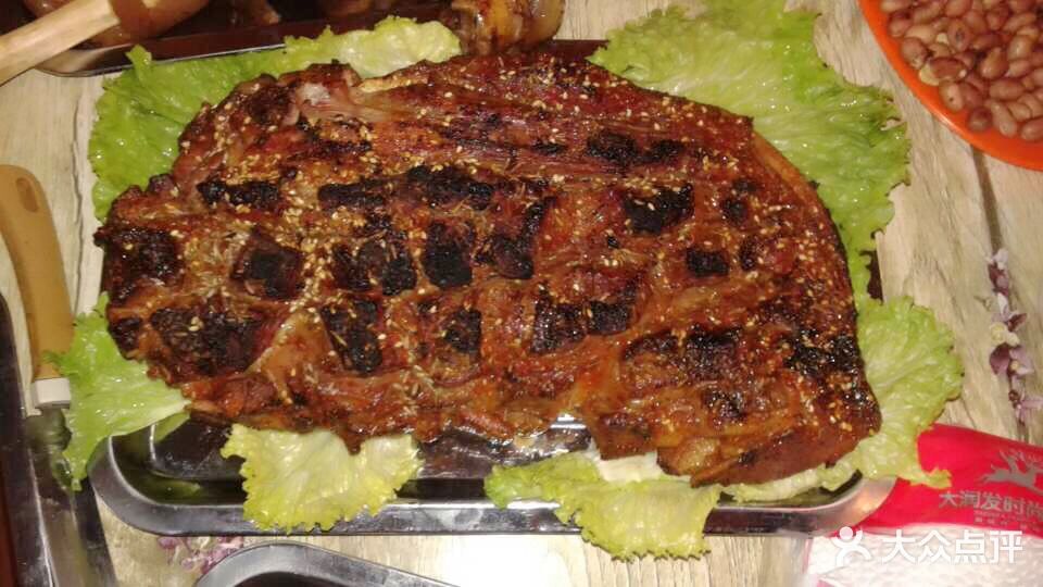 红星烤鲜羊肉-烤羊腿图片-双鸭山美食-大众点评网