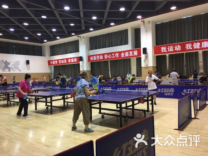 黄浦区工人体育馆保龄球馆乒乓球馆图片-第1张洛阳高尔夫球图片
