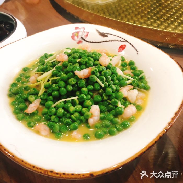 虾仁炒青豆