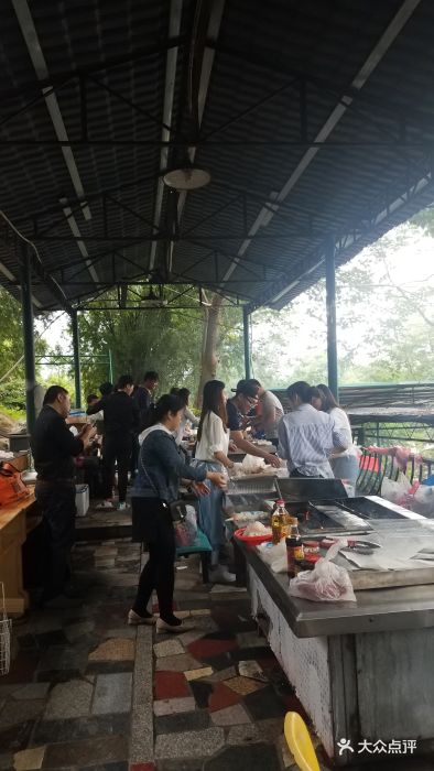 森林公园自由人bbq烧烤乐园图片