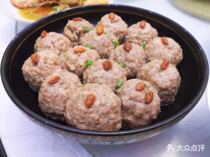 金渔头土菜馆清蒸肉圆图片 - 第1张