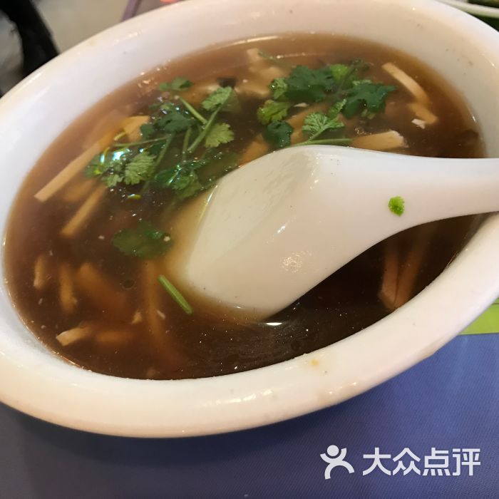 觉西园素食餐厅酸辣汤图片 - 第6张